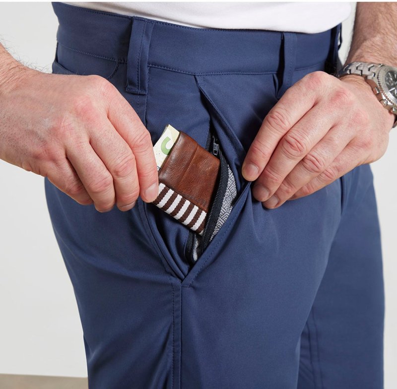 BLUFFWORKS ASCENDER CHINO - MATTE NAVY