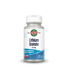KAL VITAMINS LITHIUM OROTATE VEGCAPS - 5 MG -  120 TABLET