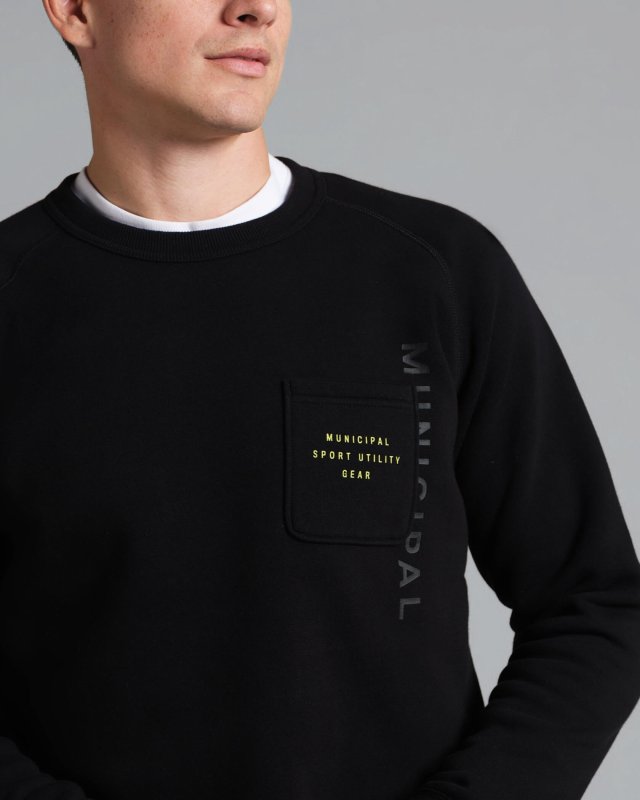 MUNICIPAL TRAINING CAMP POCKET CREW - BLACK