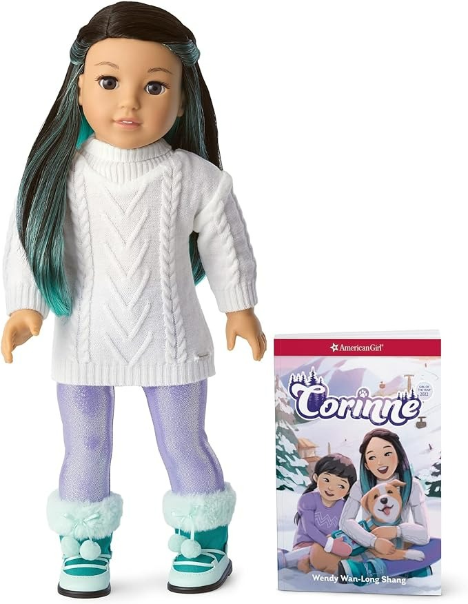 AMERICAN GIRL CORINNE TAN GIRL OF THE YEAR 2022 18 INCH DOLL