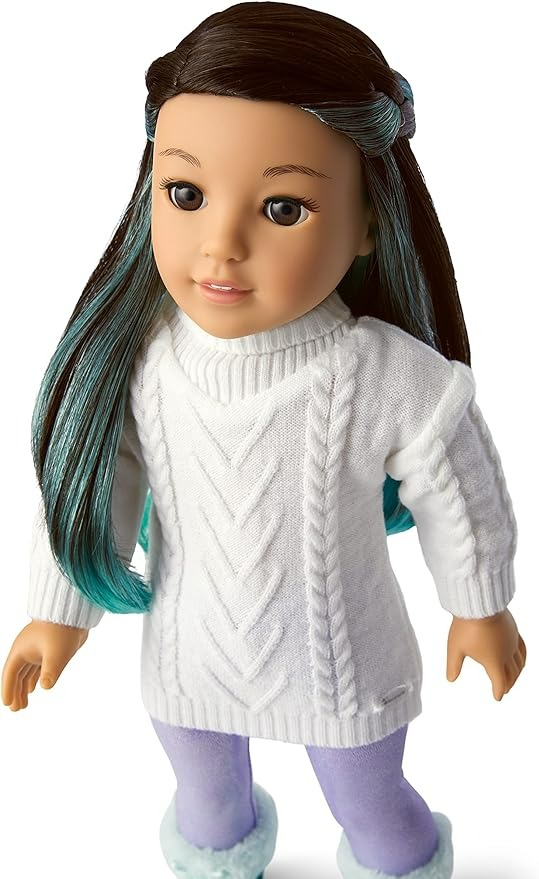 AMERICAN GIRL CORINNE TAN GIRL OF THE YEAR 2022 18 INCH DOLL