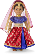 AMERICAN GIRL GIRL OF THE YEAR KAVI SHARMA 18 INCH DOLL BOLLYWOOD DANCE COSTUME
