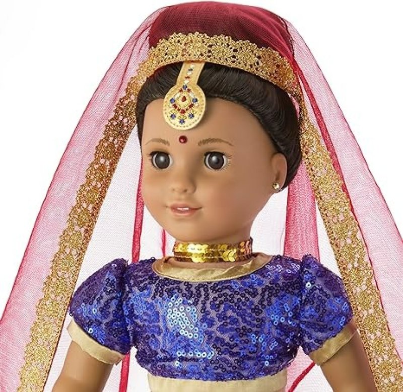 AMERICAN GIRL GIRL OF THE YEAR KAVI SHARMA 18 INCH DOLL BOLLYWOOD DANCE COSTUME