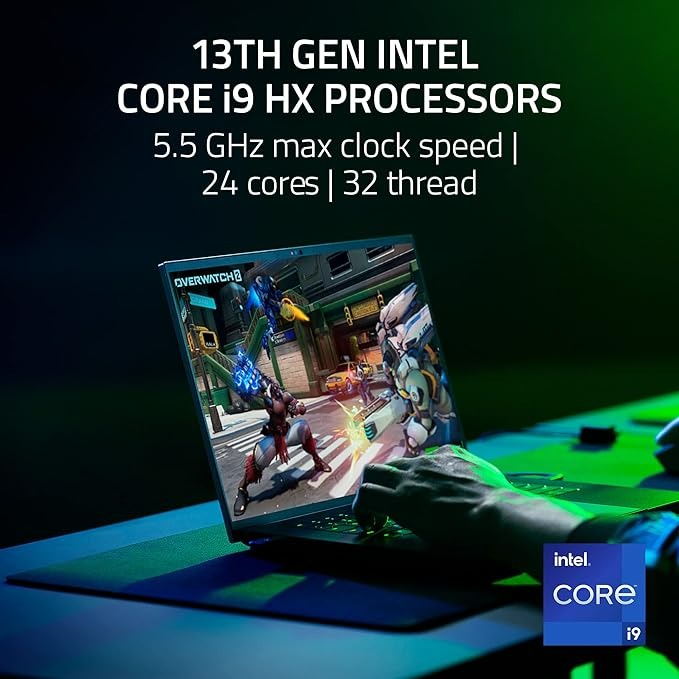 RAZER BLADE 16 GAMING-LAPTOP: NVIDIA GEFORCE RTX 4070 13TH GEN INTEL 24-CORE I9 HX CPU - 16 GB RAM