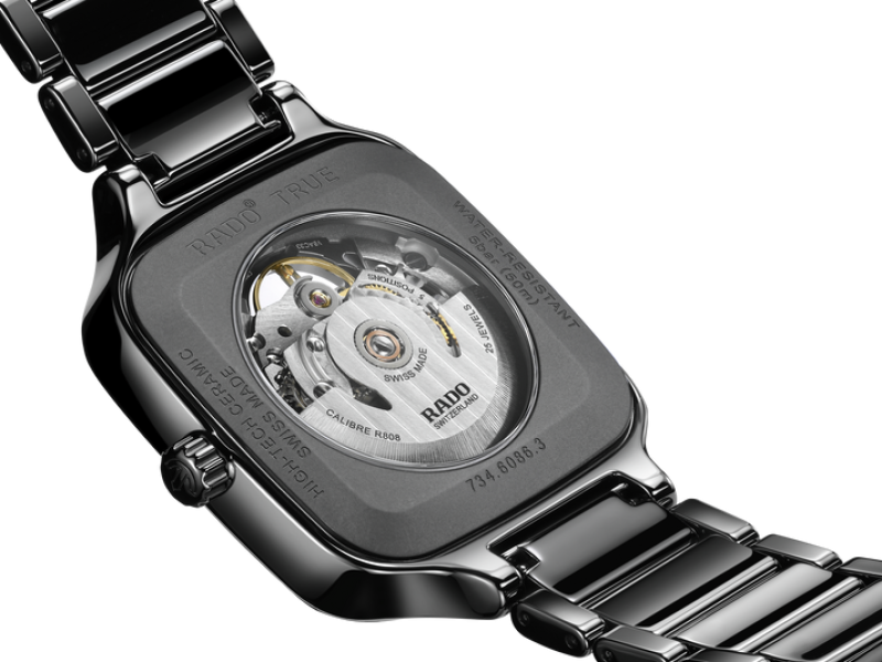 RADO TRUE SQUARE AUTOMATIC SKELETON R27124162