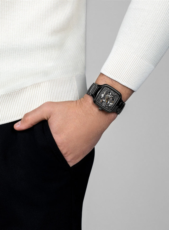 RADO TRUE SQUARE AUTOMATIC SKELETON R27124162