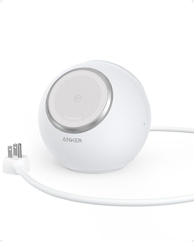 ANKER MAGGO MAGNETIC CHARGING STATION - WHITE
