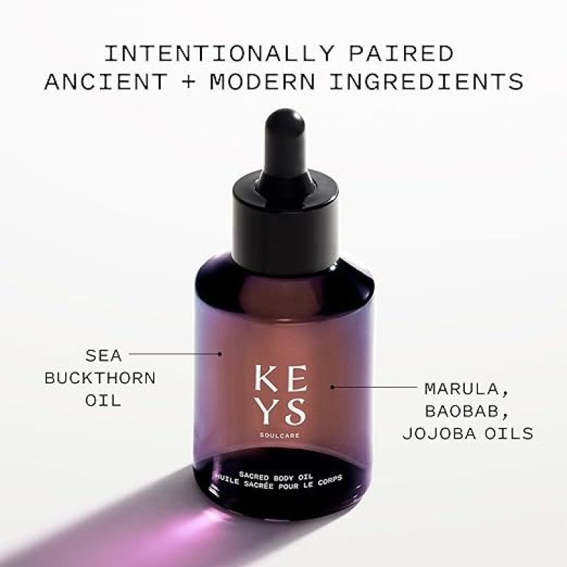 KEYS SOULCARE SACRED BODY OIL WITH MARULA OIL - 1.69 FL OZ
