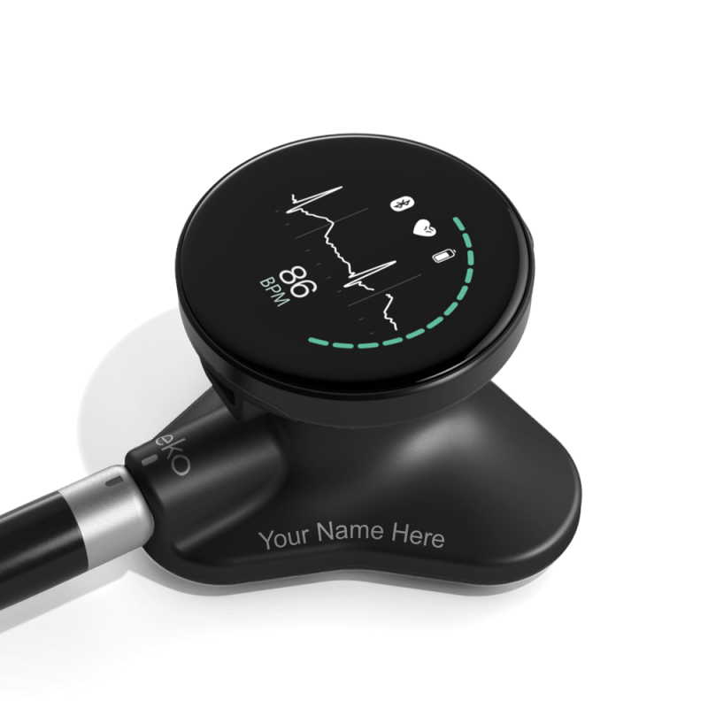 EKO CORE 500 DIGITAL STETHOSCOPE - BLACK