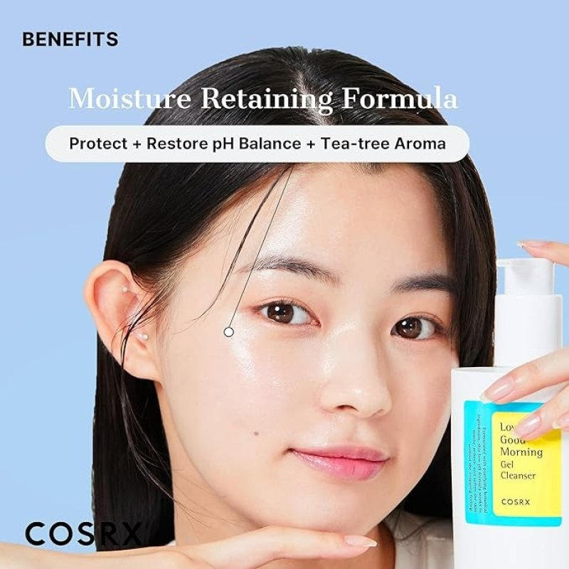 COSRX LOW PH GOOD MORNING GEL CLEANSER - 13.52 FL OZ