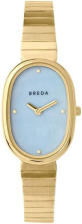 BREDA 'JANE' STAINLESS STEEL AND METAL BRACELET WATCH, 23MM