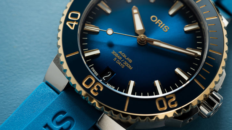 ORIS AQUIS DATE CALIBRE 400 - 01 400 7769 6355-07 4 22 75FC