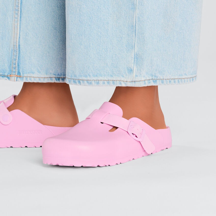 BIRKENSTOCK BOSTON ESSENTIALS EVA - FONDANT PINK