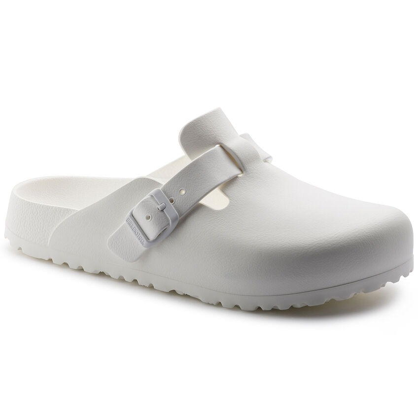 BIRKENSTOCK BOSTON ESSENTIALS EVA - WHITE