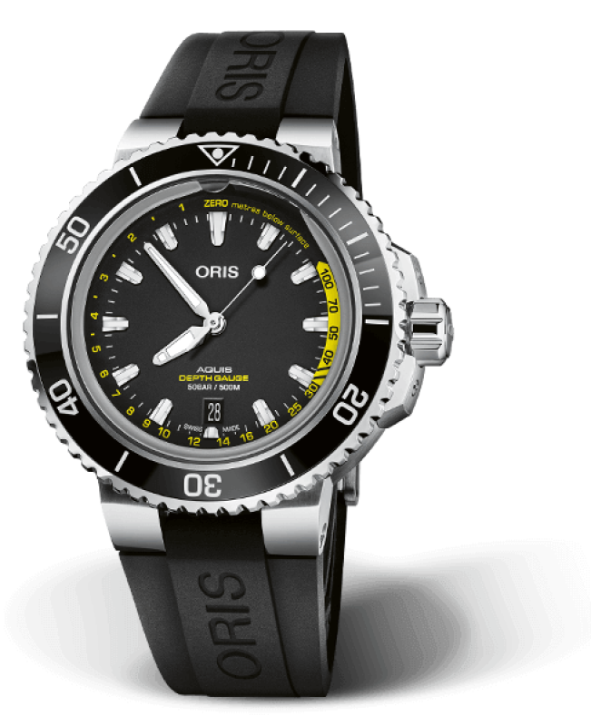 ORIS AQUIS DEPTH GAUGE 01 733 7755 4154-SET RS