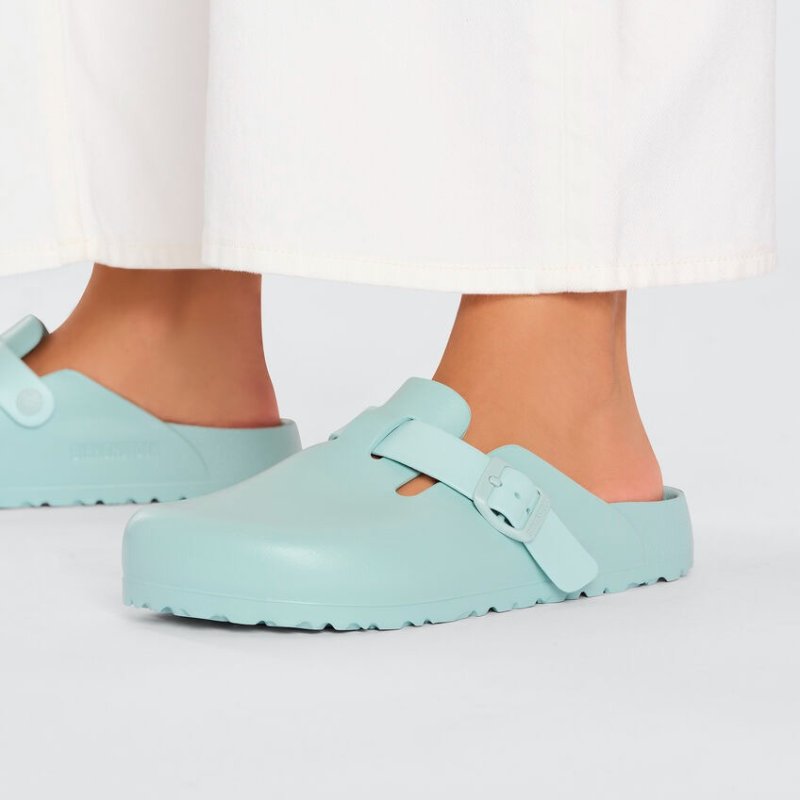 BIRKENSTOCK BOSTON ESSENTIALS EVA - SURF GREEN