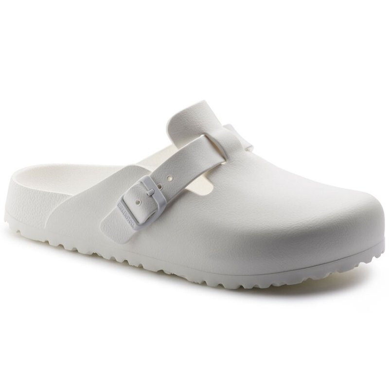 BIRKENSTOCK BOSTON ESSENTIALS EVA - WHITE