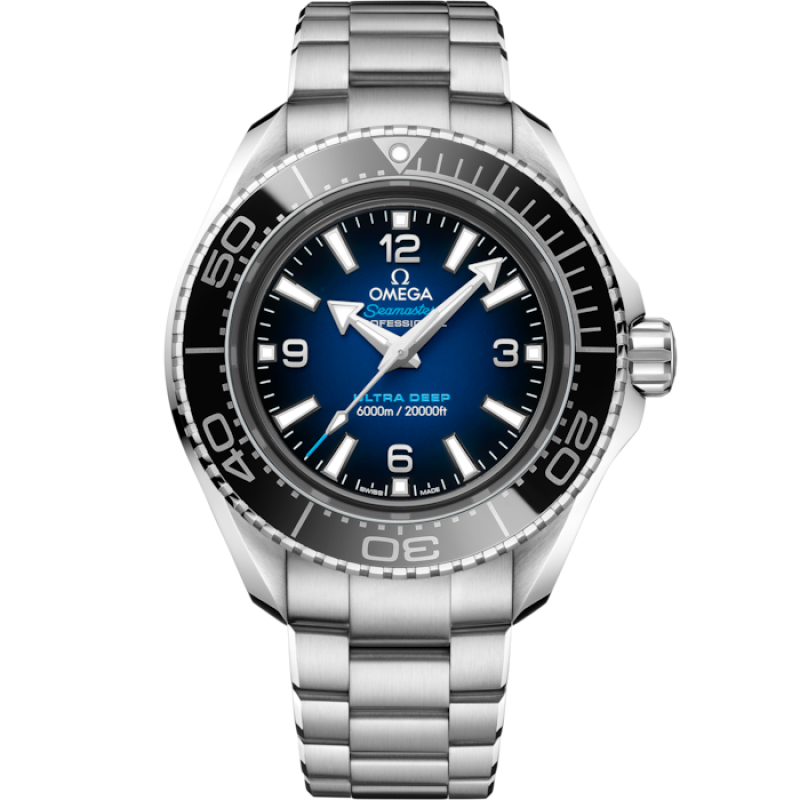 OMEGA SEAMASTER PLANET OCEAN 6000M 45.5 MM, O‑MEGASTEEL ON O‑MEGASTEEL