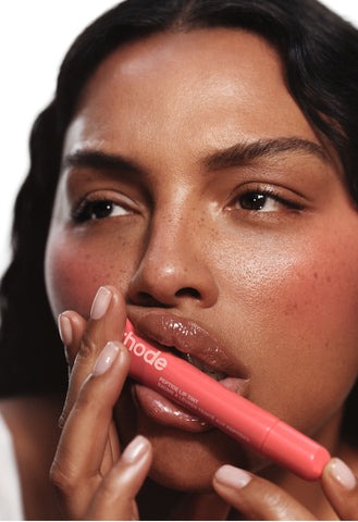 RHODE PEPTIDE LIP TINT THE TINTED LIP LAYER - PEACH PIT - NEUTRAL PEACH - 3 FL OZ