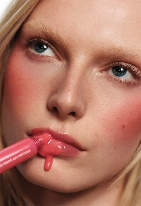 RHODE PEPTIDE LIP TINT THE TINTED LIP LAYER - GUAVA SPRITZ -  BRIGHT CORAL - 3 FL OZ