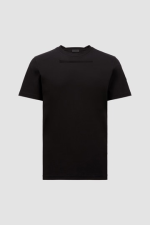 MONCLER LOGO T-SHIRT- BLACK