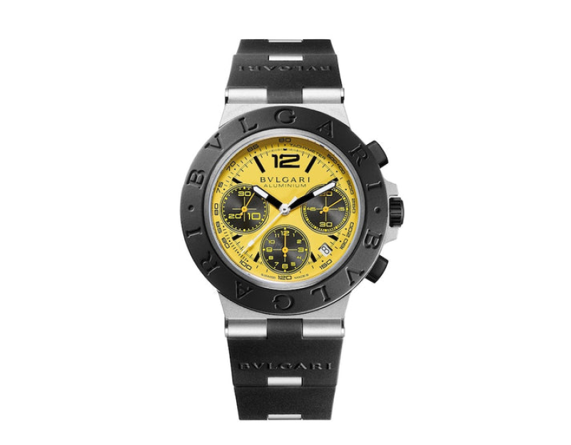 BVLGARI ALUMINIUM GRAN TURISMO SPECIAL EDITION WATCH 104006