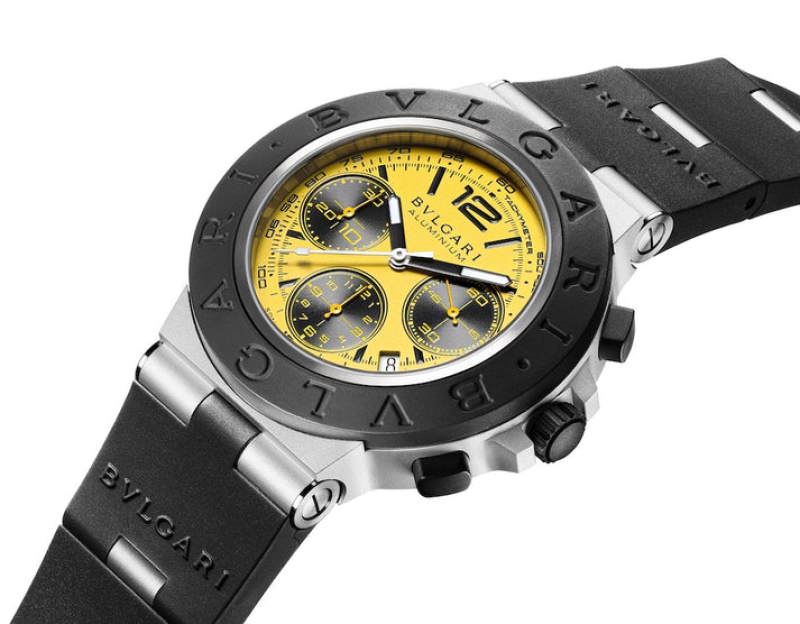 BVLGARI ALUMINIUM GRAN TURISMO SPECIAL EDITION WATCH 104006