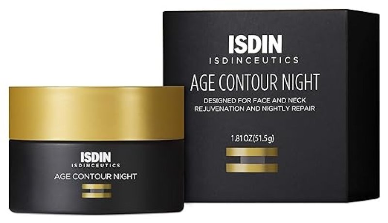 ISDIN AGE CONTOUR NIGHT FACE AND NECK CREAM - 1.8 OZ