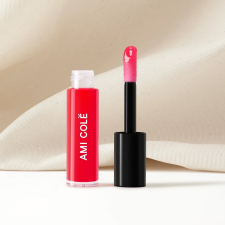 AMI COLE LIP TREATMENT OIL -SMITTEN – A BRIGHT JUICY RED - 4.5 ML