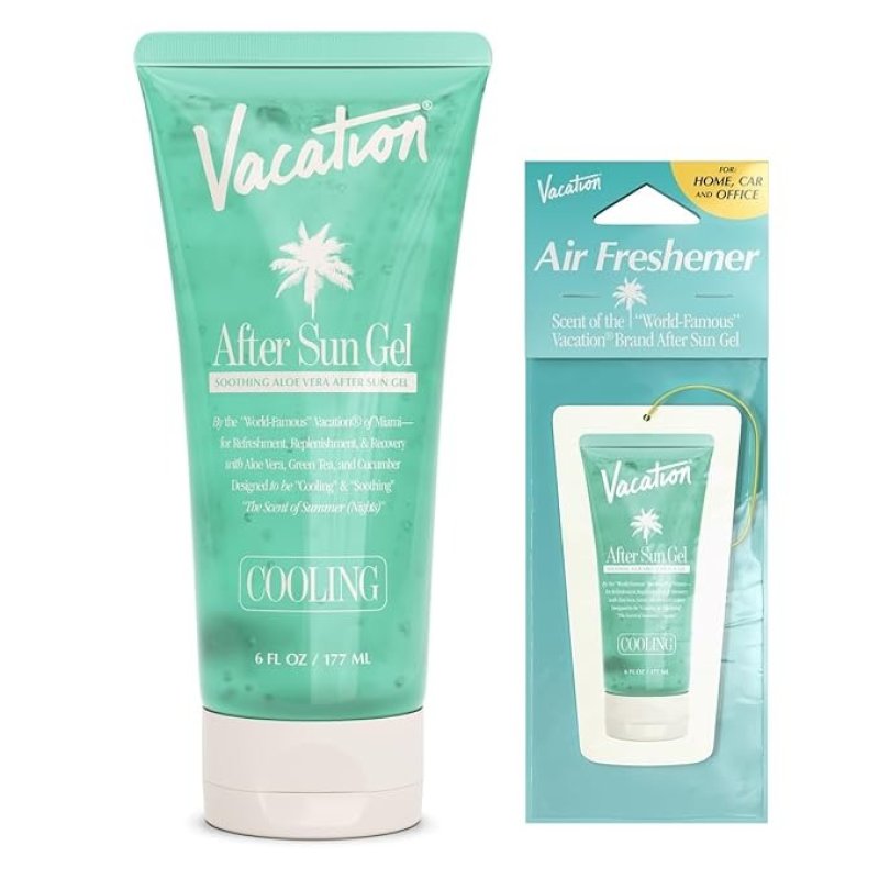 VACATION AFTER SUN GEL + AIRFRESHENER BUNDLE - 6 FL OZ