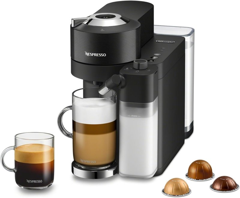 NESPRESSO VERTUO LATTISSIMA - BLACK