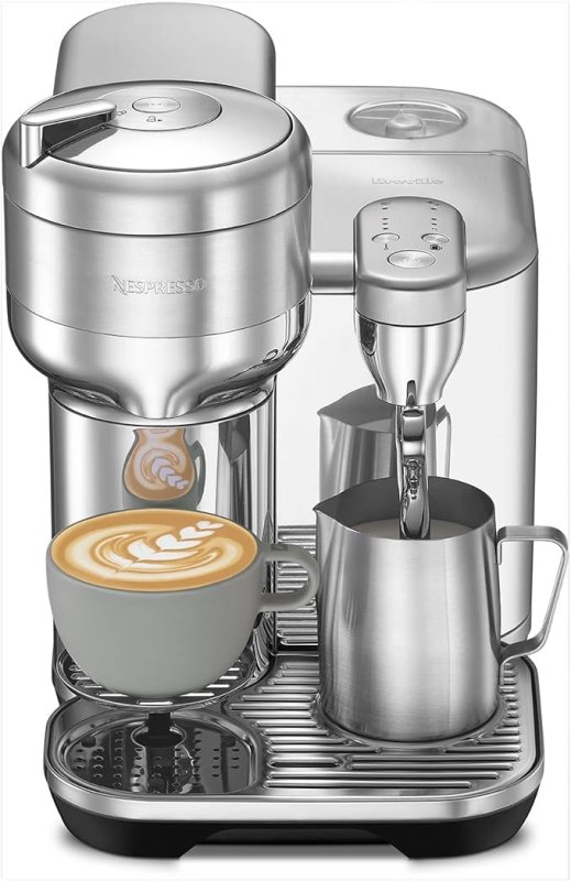NESPRESSO VERTUO CREATISTA COFFEE AND ESPRESSO MAKER - STAINLESS STEEL