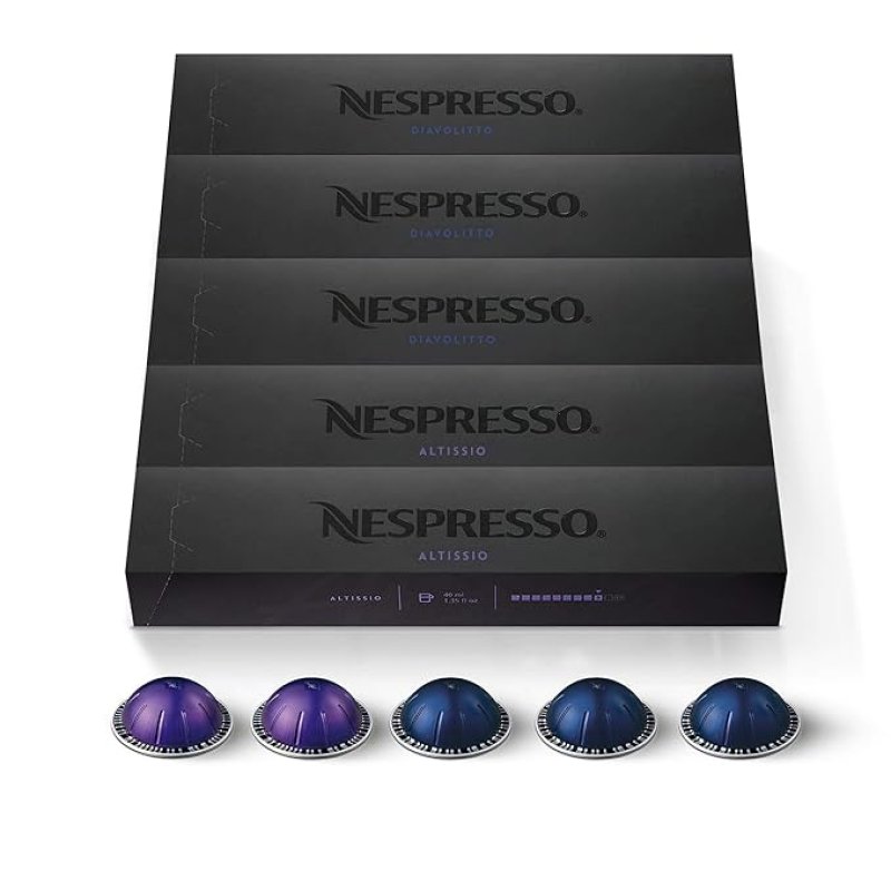 NESPRESSO CAPSULES VERTUOLINE - 50 PODS