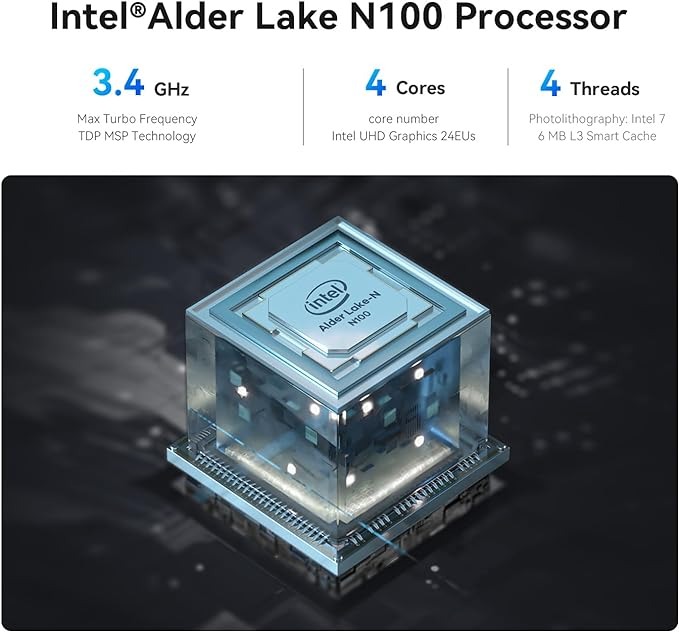 BEELINK MINI PC, EQ13 INTEL 12TH GEN N100