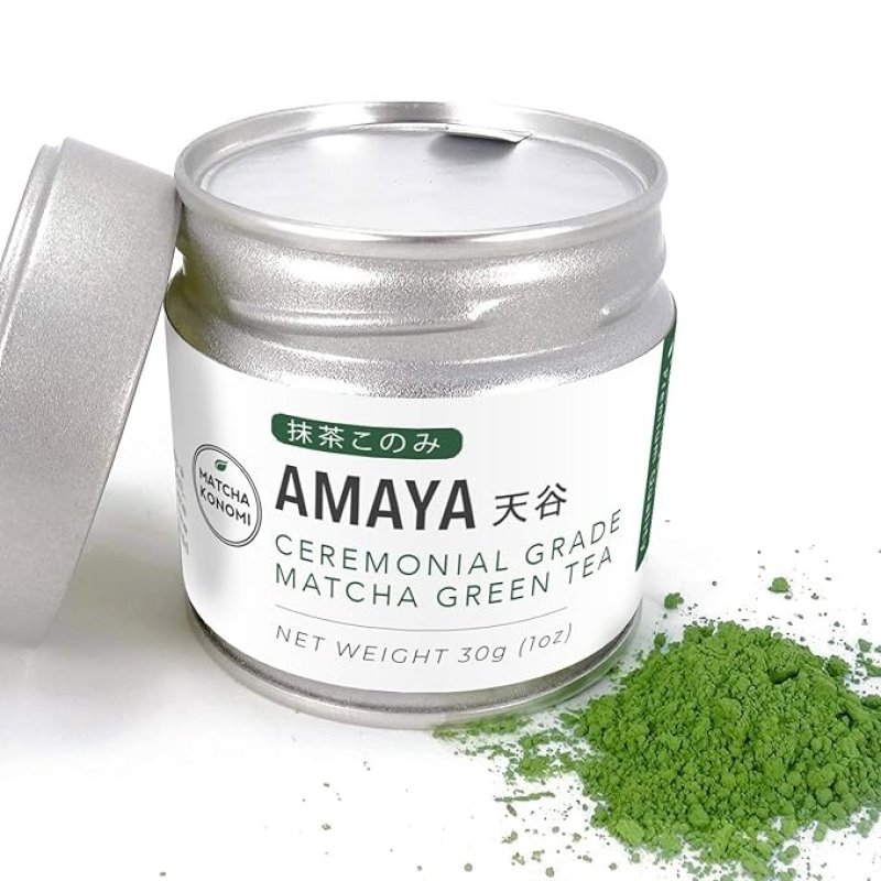 AMAYA MATCHA - PREMIUM CEREMONIAL JAPANESE MATCHA GREEN TEA POWDER