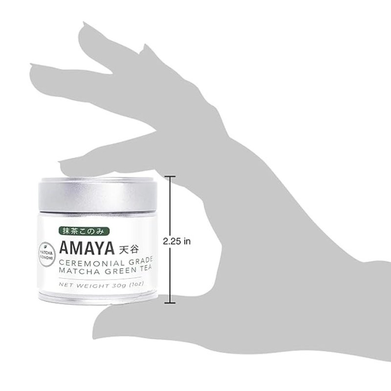 AMAYA MATCHA - PREMIUM CEREMONIAL JAPANESE MATCHA GREEN TEA POWDER
