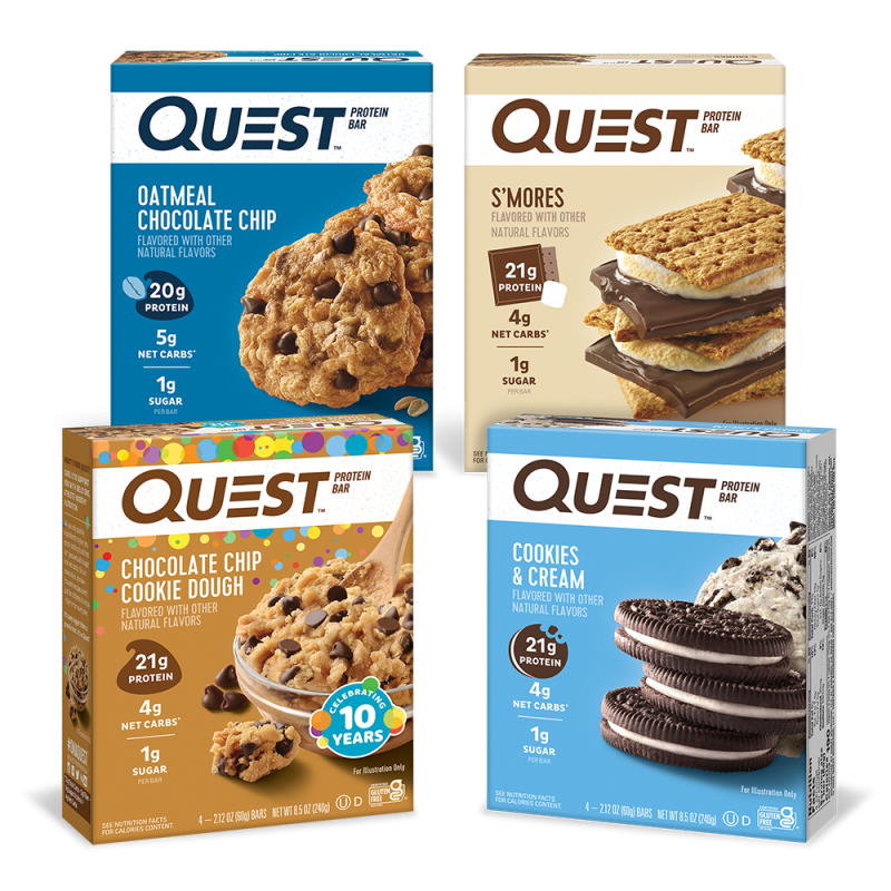 QUEST NUTRITION PROTEIN BAR VARIETY PACK