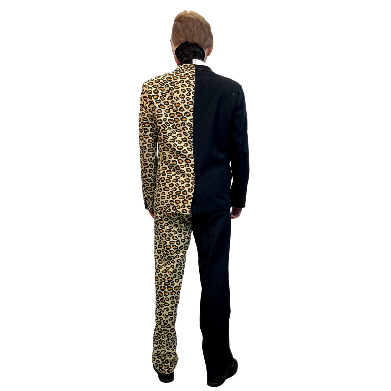 ABRACADABRA NYC EXCLUSIVE TWO-FACED PREMIUM HALF PRINTED ADULT COSTUME SET
