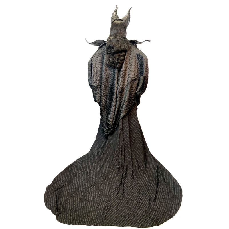 ABRACADABRA NYC ELEGANT FAIRYTALE MALEFICENT ADULT COSTUME W/ SHOULDER PIECES AND HEADPIECE
