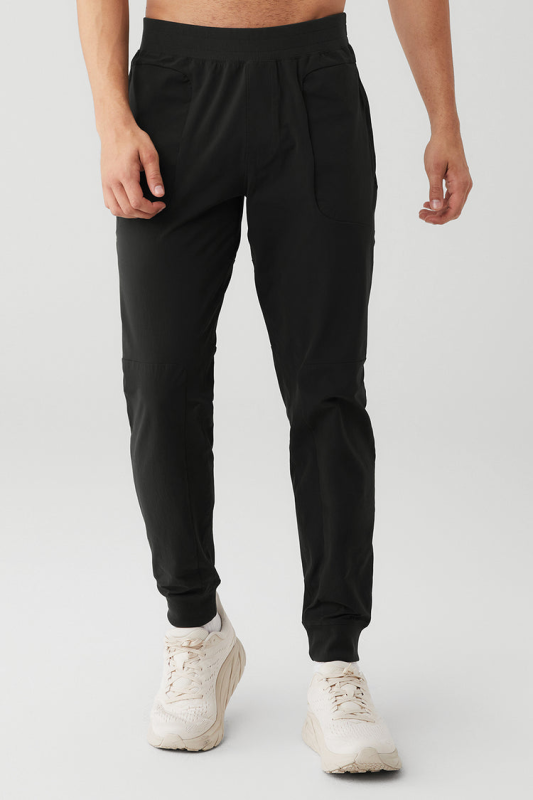 ALO YOGA CO-OP PANT - BLACK