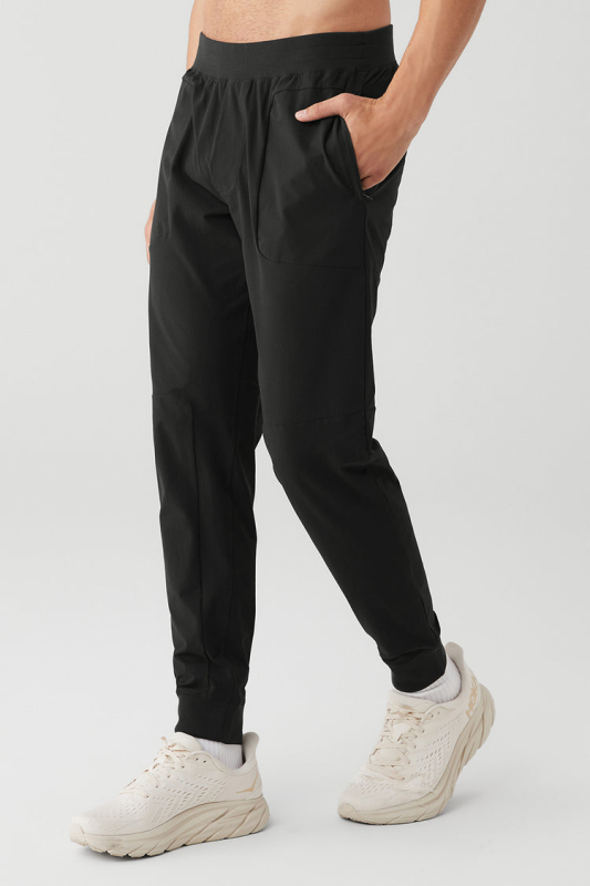 ALO YOGA CO-OP PANT - BLACK