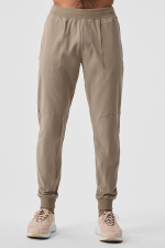 ALO YOGA CO-OP PANT - GRAVEL