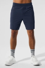 ALO YOGA 7" REPETITION SHORT - NAVY