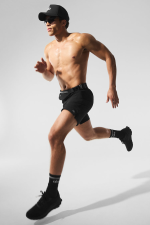 ALO YOGA 7" REPETITION SHORT - BLACK