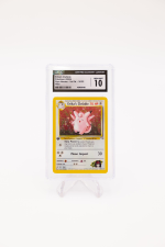 CASH CARDS UNLIMITED ERIKA'S CLEFABLE 3/132 GYM HEROS 1ST EDITION - 2000 POKEMON - CGC 10
