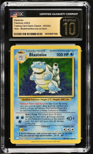 CASH CARDS UNLIMITED BLASTOISE 003/034 TRADING CARD GAME CLASSIC - CLV, CLC, CLB BLASTOISE & SUICUNE EX DECK CLB - 2023 POKEMON - CGC 10