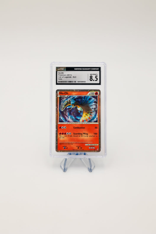 CASH CARDS UNLIMITED HO-OH SL5 CALL OF LEGENDS - 2011 POKEMON - CGC 8.5