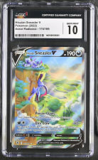 CASH CARDS UNLIMITED HISUIAN SNEASLER V 175/189 ASTRAL RADIANCE - 2022 POKEMON - CGC 10