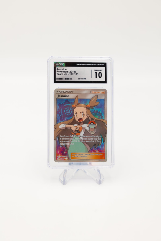 CASH CARDS UNLIMITED JASMINE 177/181 TEAM UP - 2019 POKEMON - CGC 10