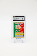 CASH CARDS UNLIMITED TAUROS 128 TOPSUN 1ST PRINT BLUE BACK - 1997 POKEMON - CGC 9